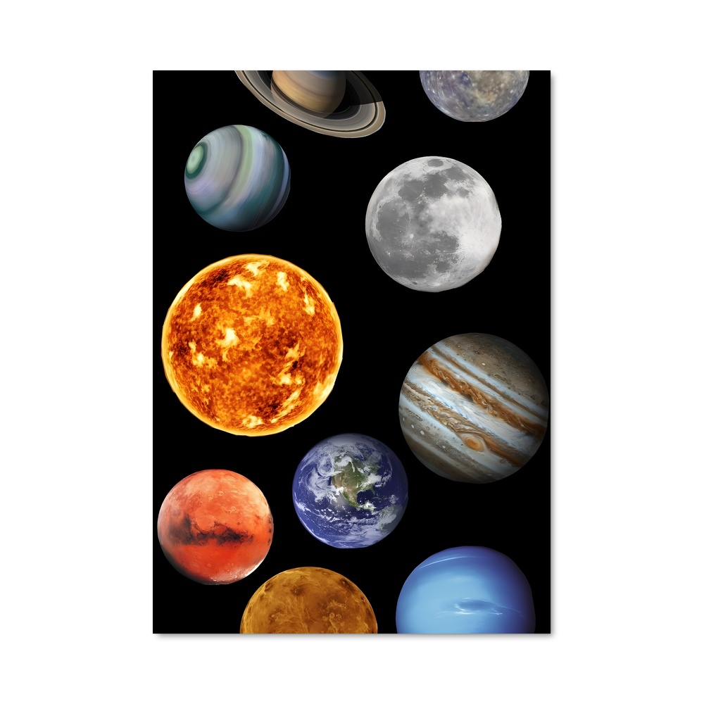 Poster Univers du système solaire